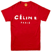 Celine Paris Women Men Party Fashion White Black Unisex T Shirt Top